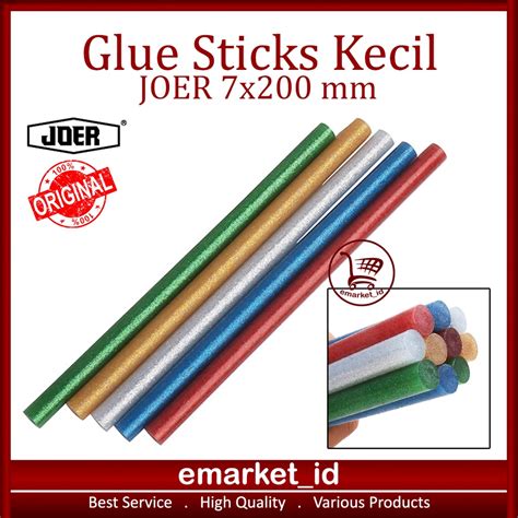 Jual Hot Melt Glue Sticks JOER Kecil 7mm ORIGINAL Isi Lem Tembak