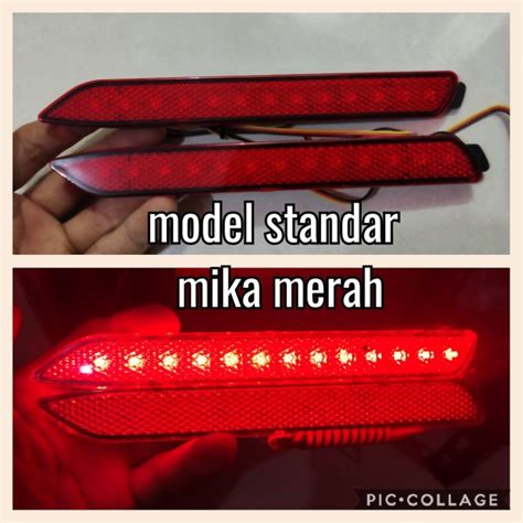 Jual Cod Reflector Bumper Belakang Ada Lampu Led Utk Innova Tahun