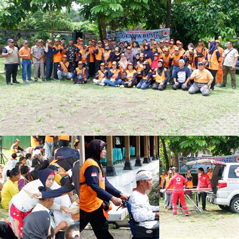 Badan Penanggulangan Bencana Daerah Kota Yogyakarta Simulasi Bencana