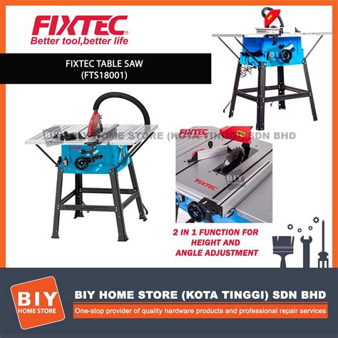 Fixtec Table Saw Fts Heavy Duty Wood Working Cutting Machine