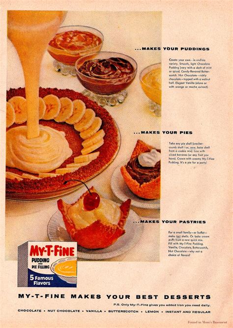 My T Fine Pudding And Pie Filling Fun Desserts Creamy Pudding Chocolate Nuts