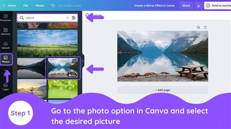 Canva Mirror Effect How To Use Canva To Create A Mirror Effect With