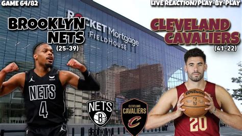 Brooklyn Nets Vs Cleveland Cavaliers LIVE REACTION Play By Play YouTube