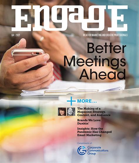 Engage Magazine Corporate Communications Group