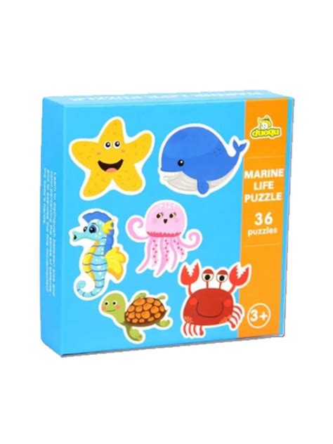 Harper And Chase Marine Life Puzzle Set Edamama