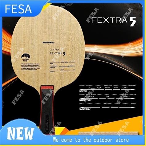 Original Sanwei Fextra Table Tennis Blade Ply Wood All Around Ultra