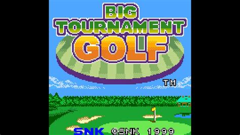 Neo Geo Pocket Color Longplay Big Tournament Golf Jp Youtube