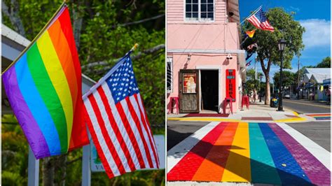 Rainbow Crosswalks In Key West Unveiled During Pride Month Narcity