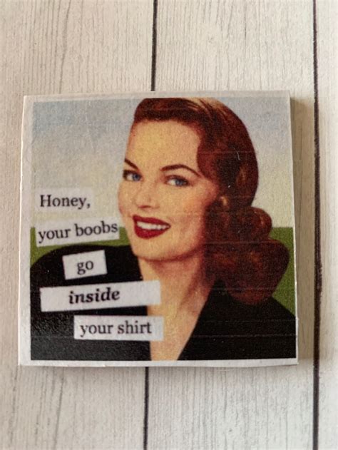 Funny Magnet Retro Humor Magnet Refrigerator Magnet Etsy