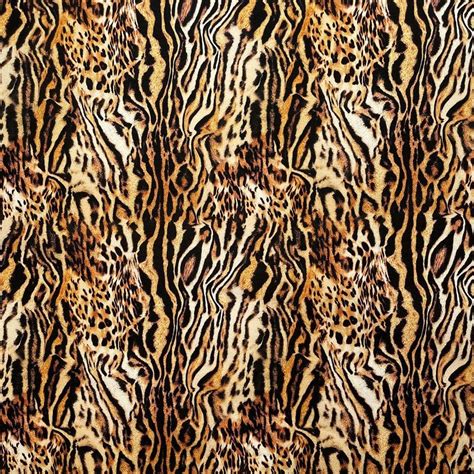 Tiger Print - Craft Cotton Fabric