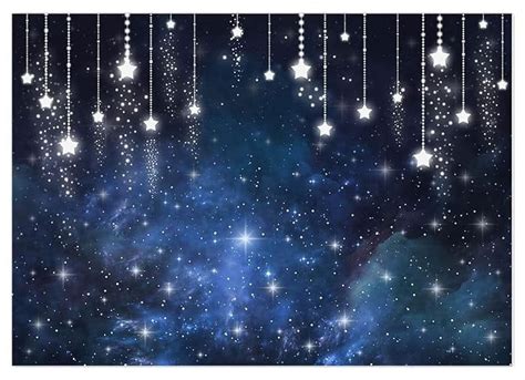 Starry Night Sky Backdrops Under The Stars Prom Party Background