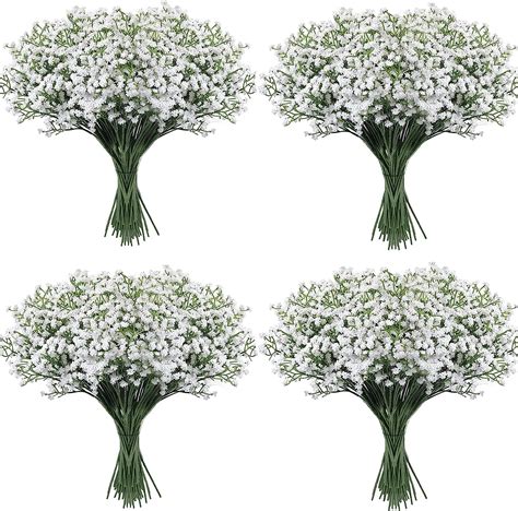 Amazon Crowye Pcs Babys Breath Artificial Flowers Inch