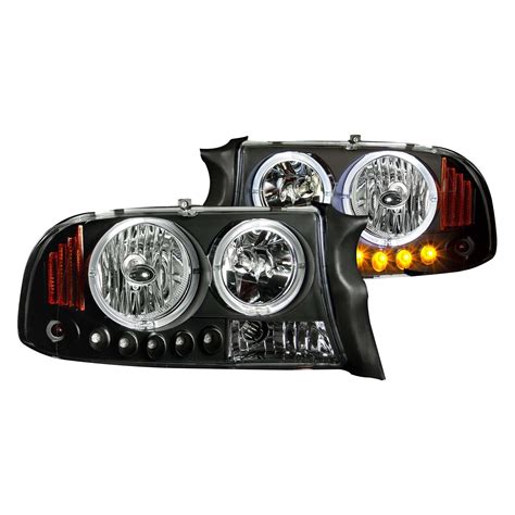 Anzo Dodge Durango With Factory Halogen Headlights 2002 Black Halo