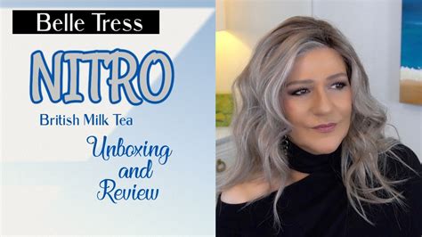 Belle Tress NITRO British Milk Tea UNBOXING WIG REVIEW YouTube