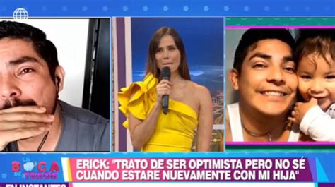 Erick Elera Llora Al Reencontrarse Con Su Hija Flavia En En Boca De