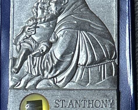 St Anthony Of Padua Relic Catholic Church Etsy
