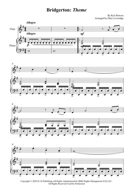 Bridgerton Theme Flute Solo Digital Sheet Music Sheet Music Plus