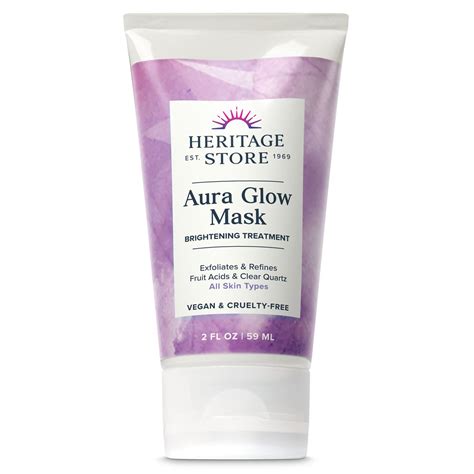 HERITAGE STORE Aura Glow Mascarilla Facial Iluminadora Y Refinadora