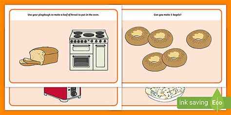 Bread Modelling Dough Mats Professor Feito Twinkl