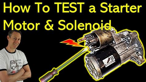 How To Test Starter Solenoid On Atv