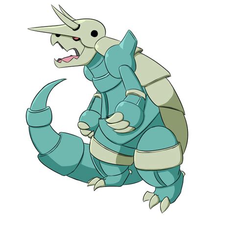 Shiny Aggron is Ready to Fight! by BreadKittyIsTheOne27 on DeviantArt