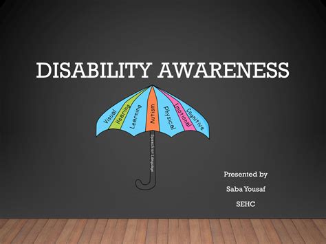 Solution Disability Awareness Presentation Studypool