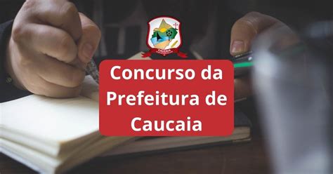 Apostilas Concurso Da Prefeitura De Caucaia CE 1830 Vagas