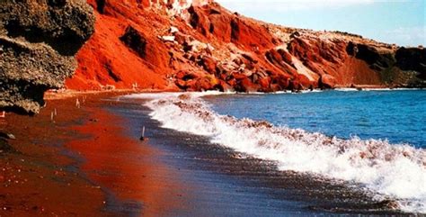 Tripadvisor Santorini Has One Of The Best Black Sand Beaches