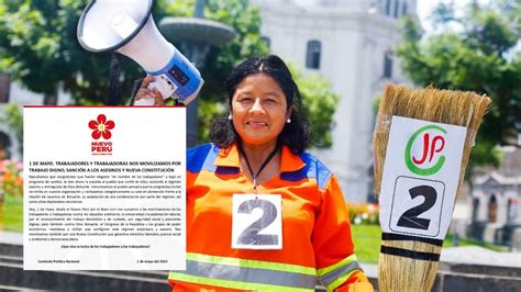 Nuevo Perú Rechaza Condecoración Recibida Por Isabel Cortez De Manos De Dina Boluarte Y Enfatiza