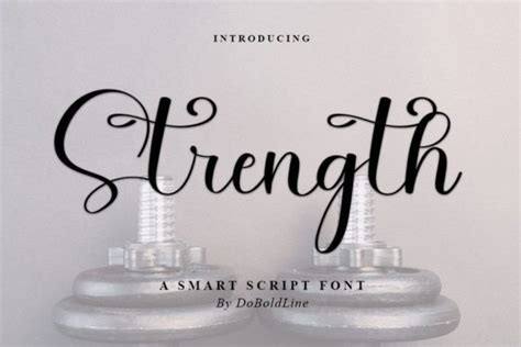 Strength Font Font Canyon