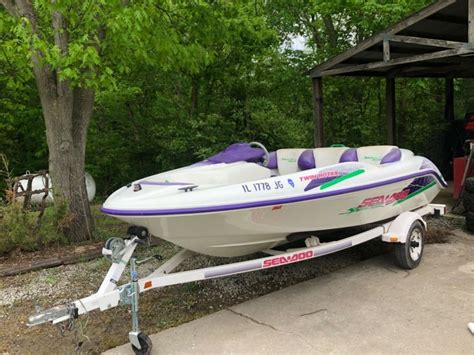 Seadoo Speedster Twin Engine Jet Boat No Reserve Starts At A 100 Runs