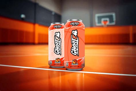 Peaches Ghost Energy Drink Launching In A Limited Basketball Can