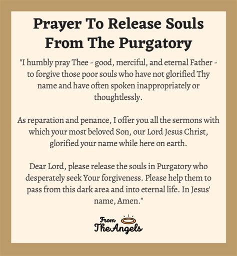 7 Beautiful Prayers For The Souls In Purgatory: Reach Eternal Life