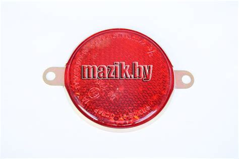 ФП-310-01 Светоотражатель круглый (красный) - Мазик Бай