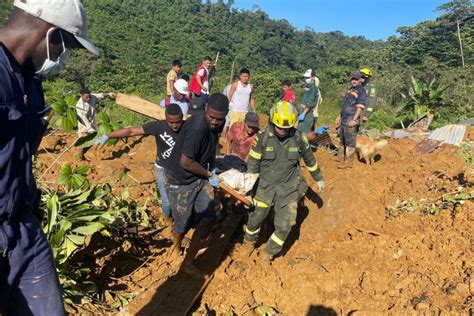 Al Menos 34 Personas Han Muerto Tras Los Derrumbes En Una Carretera De