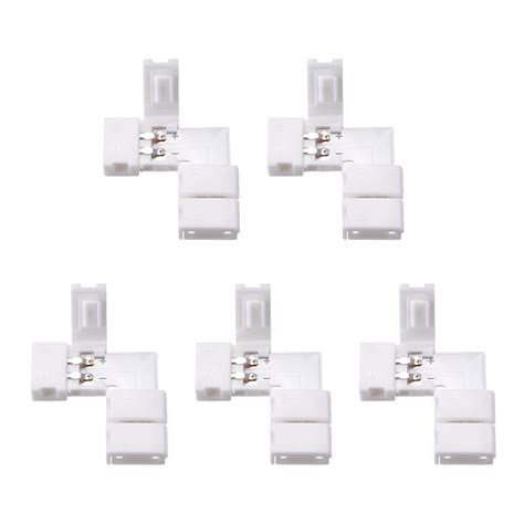 Mm P L Shape Led Strip Connector Corner For Single Color Lights