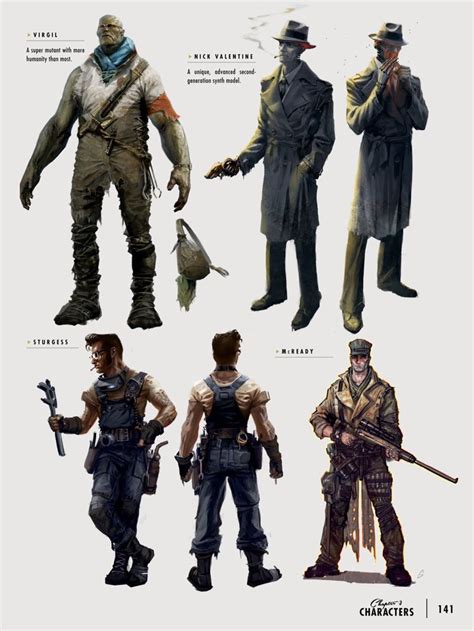 Fallout Character Concept Art