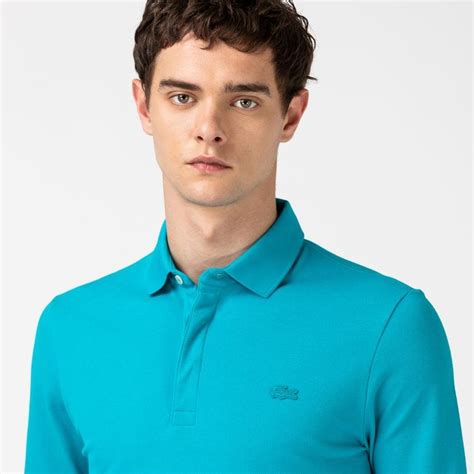 Lacoste Erkek Regular Fit Uzun Kollu Mavi Polo 7 L XL PH2481 Occasion