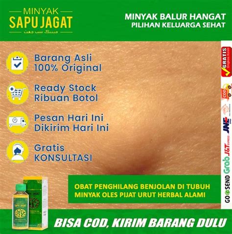 Jual Minyak Oles Benjolan Sapu Jagat Essential Oil Asli Original Obat