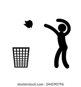 768 Trash Basketball Images, Stock Photos & Vectors | Shutterstock
