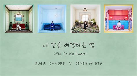 Suga J Hope V Jimin Of Bts Fly To My Room