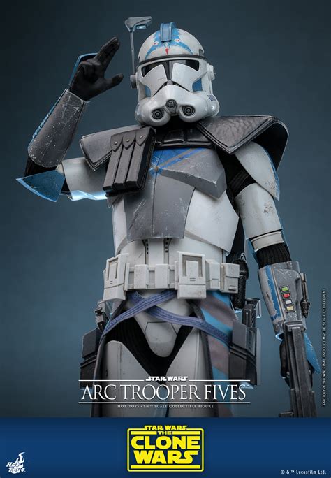 Hot Toys TMS Star Wars The Clone Wars Arc Trooper Fives Hot