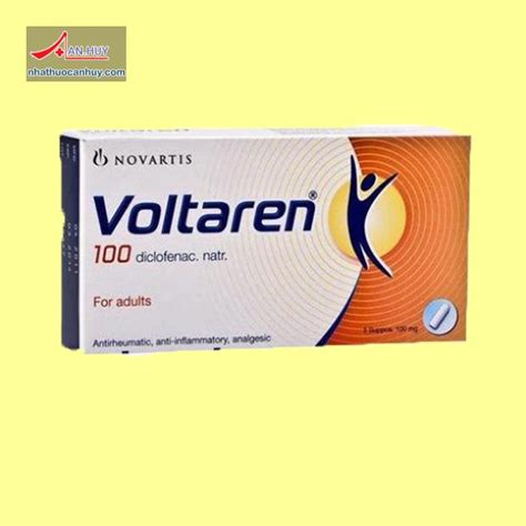 Thuốc Voltaren 100mg Thuốc giảm đau chống viêm Nhà Thuốc An Huy