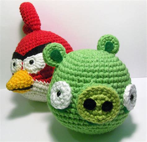 Enjoy The Handmade Amigurumi Angry Birds