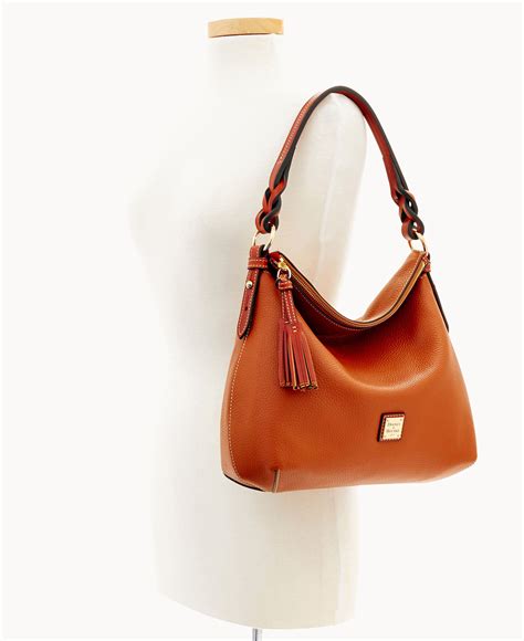 Dooney Bourke Pebble Grain Twist Strap Hobo купить в Америке лот