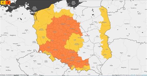 Ostrzeżenia IMGW przed upałem i burzami z gradem Może być