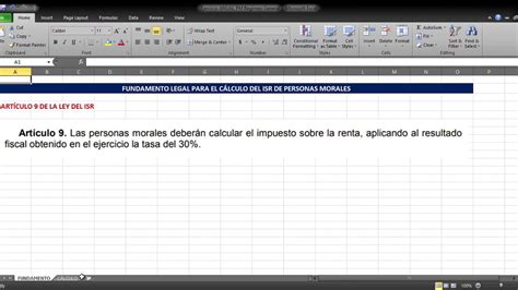 Isr Anual Personas Morales Calcula El Isr De Una Persona Moral 2020 DeclaraciÓn Anual