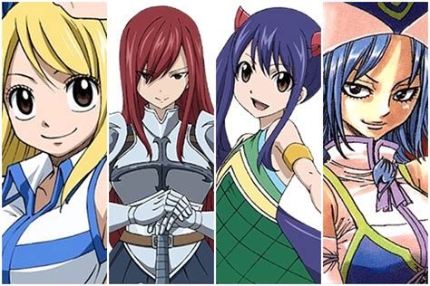 As Personagens Femininas Mais Populares De Fairy Tail As Super Listas