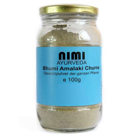 Bhumi Amalaki Churna Premium 100 G Nimi Ayurveda