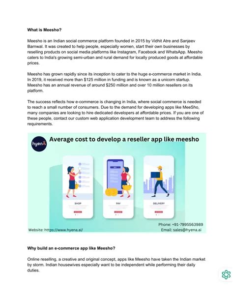 PPT How Much Does It Cost To Build A Reseller App Like Meesho